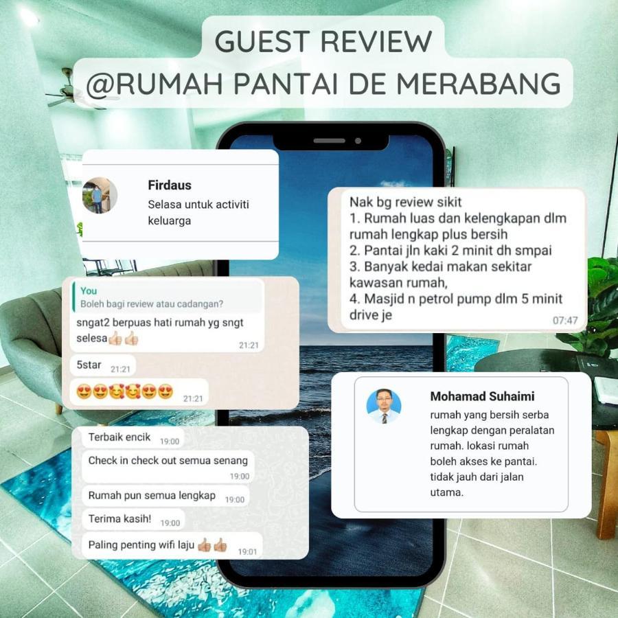 Rumah Pantai De Merabang Bachok Dış mekan fotoğraf